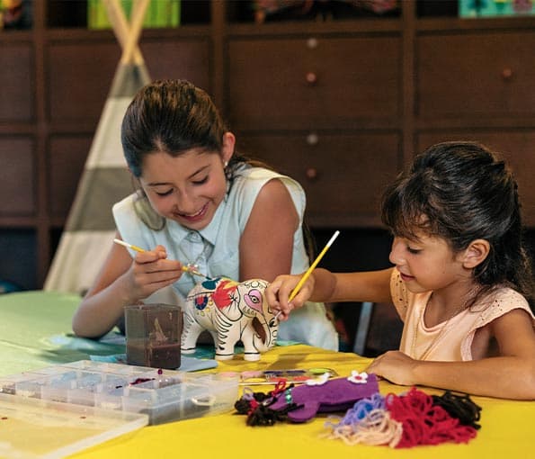 Fun for the little ones at the Kids Club