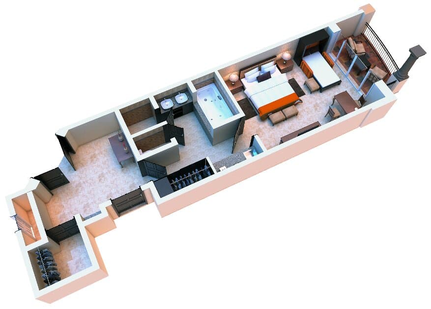 Junior Suite King, Up to 3 people