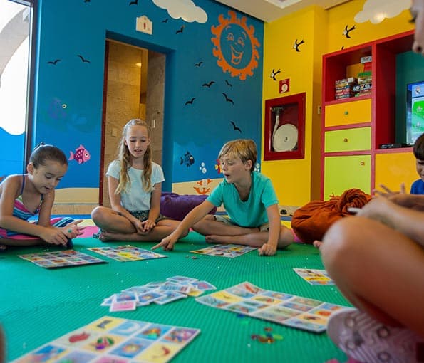 The little ones have fun while you relax