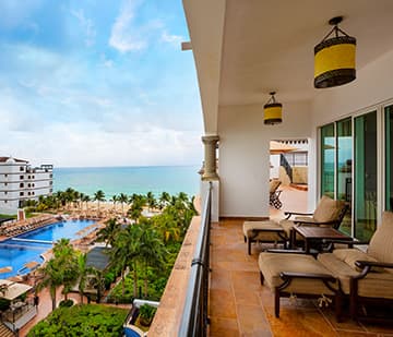 All Inclusive Resort offers suite with Terrace ocean view